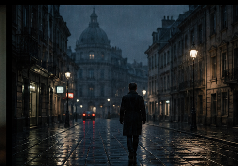 Post-production visual frame